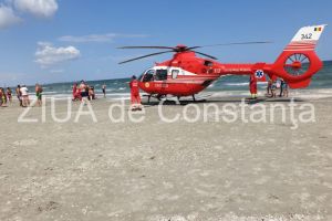 Persoana inecata, scoasa la mal in Costinesti