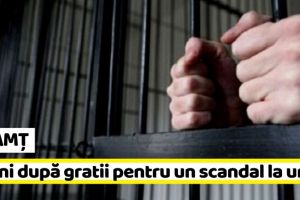 NEAMȚ: 9 luni de închisoare pentru un scandal la un bar