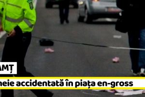 NEAMȚ: Femeie accidentată în piaţa en-gross din Piatra-Neamţ