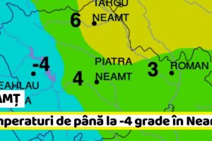 METEO: Temperaturi de până la -4 grade în Neamţ, în această dimineaţă (21 septembrie)