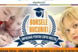 20 de euro pentru educaţie! Elevii eminenţi care provin din familii defavorizate au nevoie de tine!