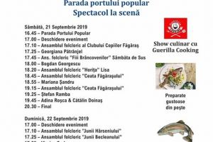 Începe Festivalul Păstrăvului Făgărăşean, la Cetatea Făgăraş