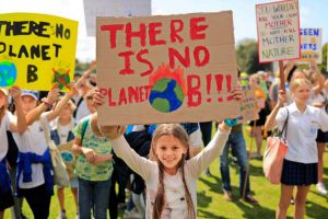 Planeta în grevă: protest împotriva schimbărilor climatice