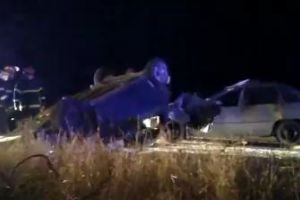 Accident grav in Tulcea. Patru autoturisme, cinci victime