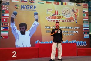 FOTO. Un tânăr din judeţul Satu Mare a reprezentat România la Campionatul Mondial de Karate