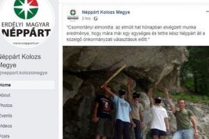 Preşedintele Partidului Popular Maghiar din Transilvania, salut nazist pe Facebook. Formaţiunea susţine că pagina a fost spartă