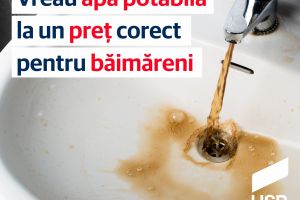 Un candidat la Primăria Baia Mare cere preţuri ca în Satu Mare la apă-canal