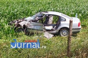 La spital în stare gravă după ce a ajuns cu maşina pe câmp