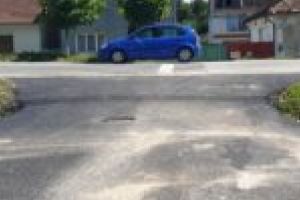 Asfalt nou pe 80% din străzile oraşului Oţelu Roşu