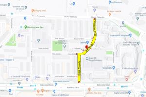 Lucrări pe strada Amurgului şi strada Tabacului