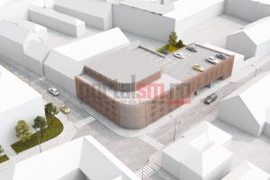 FOTO. Primele imagini cu proiectul parcării supraetajate de pe Kogălniceanu