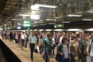Martoră la un incident terifiant în staţia Metrorex