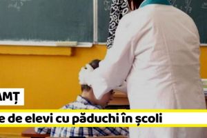 NEAMȚ: Sute de elevi cu păduchi în şcoli