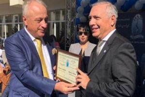 Rectorul UMFST Târgu Mureş, Doctor Honoris Causa al Universităţii Medicale de Stat din Tbilisi
