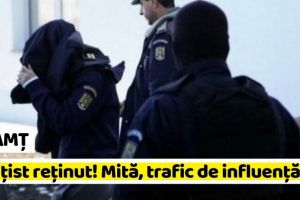 NEAMȚ: Poliţist reţinut pentru mită, trafic de influenţă, abuz în serviciu