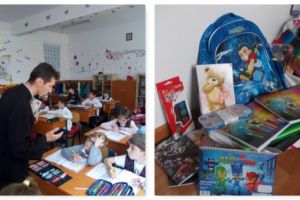 Adel are nu doar ghiozdănel, ci şi… bursă parohială!