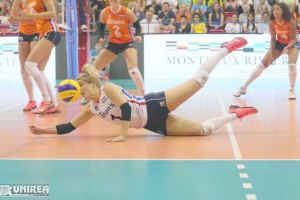 Libero-ul Kirsten Knip, internaţională olandeză, ultimul transfer la Volei Alba Blaj