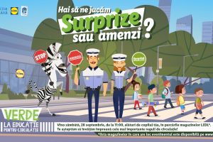 ”Verde la educaţie pentru circulaţie” – campanie naţională de educaţie rutieră oferită de Poliţia Română şi Lidl
