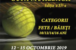 12-15 octombrie 2019: Cupa MÜHLBACH la tenis de câmp, ediţia a XV-a, Parcul Arini, Sebeş