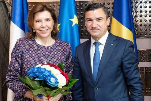 Excelenţa Sa, doamna Michèle Ramis, Ambasadoarea Franţei în România, în vizită la Iaşi