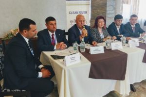 Autoritatile din Tulcea, prezente la lansarea proiectului Clean River, la Izmail