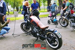 FOTO&VIDEO. Motocicletele unor sătmăreni fac senzaţie la Zilele Clujului
