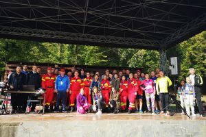 Crosul Pompierilor Bistriţeni: Toţi au fost învingători (FOTO-VIDEO)