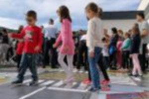 FOTO. Educaţia rutieră, un succes în rândul micuţilor din Caraş-Severin