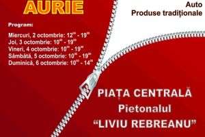 Expo Bistriţa – Toamna Aurie, în 2-6 octombrie pe pietonal