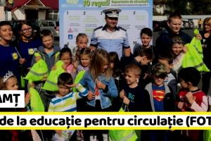 NEAMȚ: Verde la educaţie pentru circulaţie (FOTO)