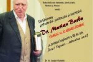 Sărbătorirea profesorului Marian Barbu