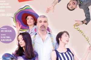 La Casa de Cultura Constanta:  O comedie despre minciuni mai mici sau mai mari, cu Aurelian Temisan si Monica Davidescu