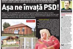Nu rataţi noul BIHOREANUL tipărit: Primăria care cheltuie degeaba banii publici, în lucrări care nu folosesc nimănui