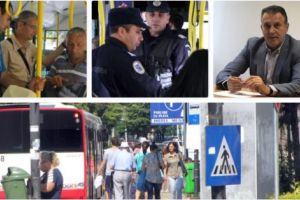 Revin jandarmii în autobuzele Publitrans!