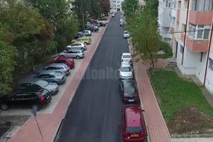 Lucrările de modernizare de pe strada Viitorului, din Obcini, aproape de finalizare