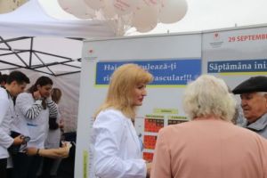 ”Săptămâna inimii la Târgu-Mureş” continuă