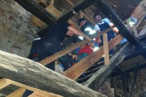 Precizări de la Biserica Evanghelică după ce un muncitor a căzut de pe o schelă