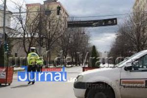 Interzis pentru maşini prin centrul Focşaniului până luni dimineaţa