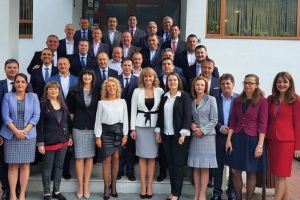 Prefectul Vasile Moldovan a participat la o intalnire de lucru cu reprezentantii Ministerului Afacerilor Interne si Autoritatii Electorale Permanente