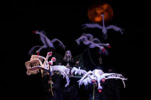 Actorii-papusari constanteni, pe scenele festivalurilor internationale:  Dubla reprezentatie cu spectacolul Lebedele“