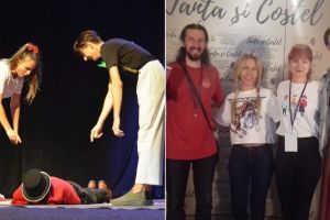 Skepsis acasă la ”Tanţa şi Costel”: Trupa de teatru a participat la cea de-a VIII-a ediţie a Festivalului Naţional de Teatru, de la Medgidia