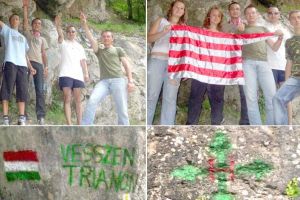 Păcatele tinereţii: Preşedintele PPMT, Csomortányi István, demascat că în trecut se juca de-a nazistul (FOTO)