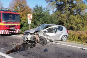 FOTO: Accident grav în zona Albeşti – Vânători