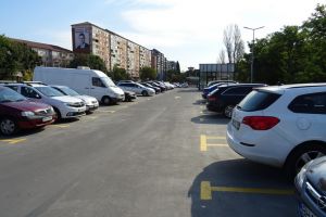 Pardoseala parcării de la Spitalul Municipal a fost înlocuită pe cheltuiala constructorului (FOTO)