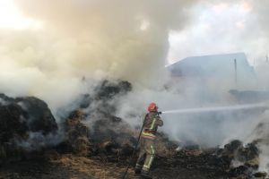 Incendiu la o anexă din Colanu