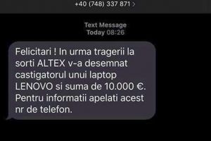 FOTO. Tentativă de „ȚEPUIRE” a unui bărbat din Alba prin metoda de fraudă în numele ALTEX