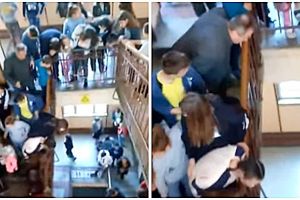 VIDEO. Elev în comă după ce a căzut de la etajul al doilea, la o şcoală din Bistriţa