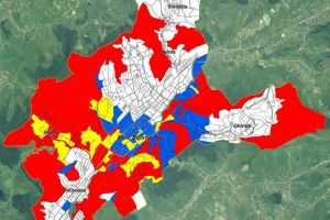 Continuă lucrările de cadastru general în Bistriţa. Unde se fac măsurători