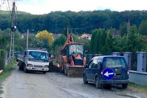 Stradă din Bistriţa, închisă temporar traficului rutier pentru lucrări