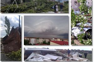 Imagini dupa dezastru! Pompierii timiseni au avut o noua zi plina